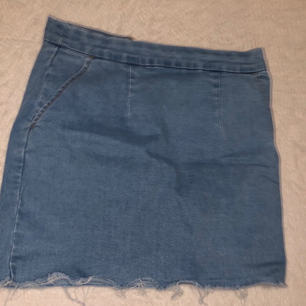 Jean skirt